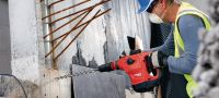 Bohrhammer TE 60-AVR Vielseitiger und leistungsstarker SDS Max (TE-Y) Bohrhammer für Bohr- und Meißelarbeiten in Beton, mit Aktiver Vibrationsreduktion (AVR) Anwendungen 1